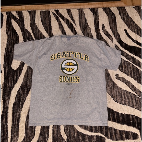 Other - Vintage Seattle SuperSonics Tee Shirt size Large